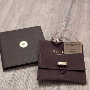 John Hardy Silver  Hammered Ring